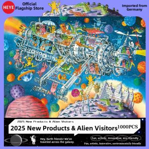 Heye | Challenging Flat Jigsaw Puzzle 1000 Pieces