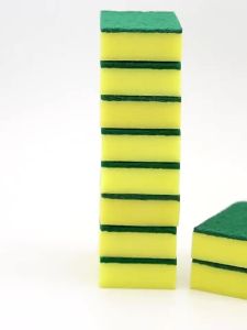 Span Pencuci Pingan Double-sided decontamination sponge magic cleaning sponge cleaning brush