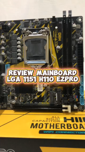 Motherboard Mobo Mainboard H110 EZPRO Socket LGA 1151 NVME USB 3.0