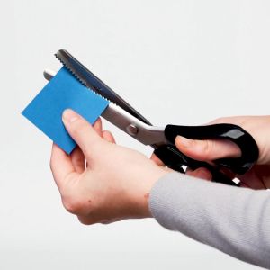 Gunting Gerigi Pola Zig Zag Untuk Kain Professional Taylor Merek PIN Kualitas Tinggi Standar Jerman