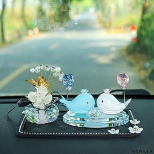 Creative High-End Dolphin Car Fragrance Women's Automobile Interior Decoration Accessories Center Console Decorative Ornaments
