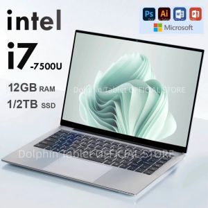 🔥โปรโมชั่นพิเศษ! Intel Core i7-7500U 14.1 นิ้ว 12GB RAM SSD 1TB ฟรีขนส่ง💻สำหรับนักเรียนและงาน【รับประกัน 3 ปี+แจกสติ๊กเกอร์ภาษาไทย】✨