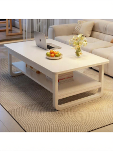  YYBAIO | Bàn Cà Phê Hình Chữ Nhật Thấp cho Sofa Phòng Khách