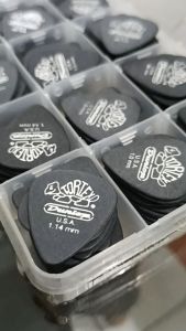 Dunlop Tortex Pitch Black Standard Pick Gitar Original USA