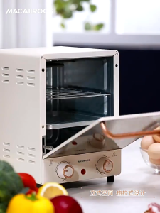 Macaiiroos Electric Oven 12L Smart Digital Baking Oven KX12M Automatic Multi-Functional Electric Grill Household Smart Baking tray Small Temperature ControlOven