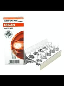 Osram | OSRAM T20 HALOGEN BULB 7515 12V W21/5W SIGNAL LIGHT AUTOMOTIVE LIGHTING SYSTEM LONG LIFE