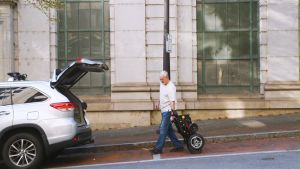 KANBEIO{SG} 20ah battery smart electric wheelchair for adults. Foldable easy to travel all-terrain electric wheelchair.