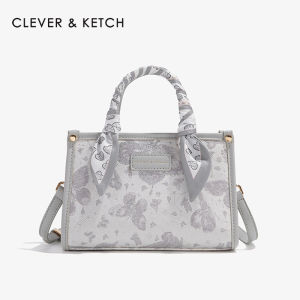 Elegant Chinese Embroidered Tote Bag Womens Fashion Trend Hardness PU Leather Small Size Zipper Closure Document Holder