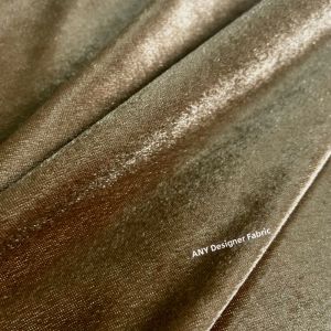Soft Elastic Silk Velvet Fabric Gold Color DIY Clothing Home Decoration Material Bedding Curtain Making Craft Supplies