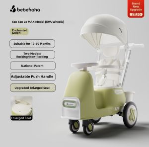 BONINGYU | Adjustable 2-in-1 Childrens Push and Rocking Car