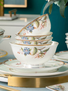 YICHEN | High Quality Jingdezhen Traditional Chinese Porcelain Dinner Set