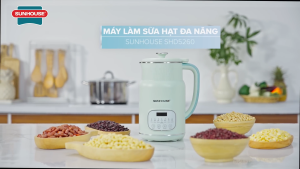 [Hàng Chính Hãng] Máy Làm Sữa Hạt 800ml Sunhouse SHD5260 - Bảo Hành Toàn Quốc 12 Tháng