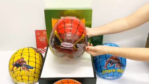 Mũ Bảo Hiểm Trẻ Em NAPOLI In Hình Siêu Nhân Nhện Có Kính /Cho Bé Từ 3T-6T