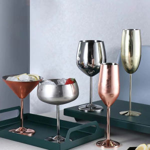 Stainless Steel Wine Glass