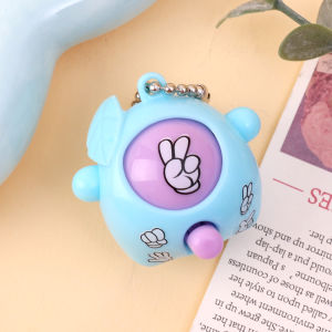 พวงกุญแจแฟนซี Fairy Castle】โซ่ควบคุมพลังมอราขนาดมินิ6ชิ้นพวงกุญแจแบบคาดเดาได้สำหรับเล่นเกมกรรไกรกระดาษหินสร้อยคอจี้รูปแมวพวงกุญแจของเล่นเด็ก