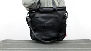 2024 High Street Tide Brand FOG Double Line Series ESSENTIALS Portable Messenger Multi-Purpose Bag