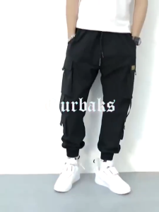 【BUY 1 TAKE 1】GentWear Cargo Jogger Pants Korean Casual Tactical Streetwear for Men