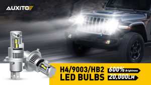 AUXITO Q16 2Pcs H4 Led Headlight 100W 20000Lm Super Bright H4 9003 Hb2 Car Headlight Auto Car Headlamp Bulb