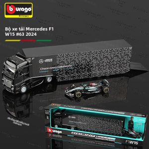 Bburago | Mô Hình Xe Tải Mercedes Actros Tỷ Lệ 1:43