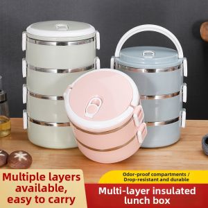 TIANZHENTONGXIU | Insulated Lunch Box Stainless Steel 304