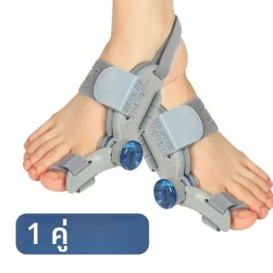 อุปกรณ์แก้ปวดนิ้วหัวแม่เท้าเอียงแบบปรับได้สำหรับทุกเพศ - อุปกรณ์ดามนิ้วหัวแม่เท้าแบบออร์โธปิดิกส์พร้อมตัวดัดนิ้ว