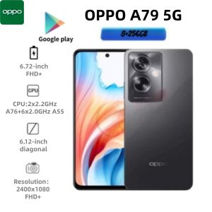 OPPO | 2026 new OPPO A79 5G Phone 8GB+256GB 6.72-inch 90Hz FHD+ Display 50MP AI Camera 5000mAh Battery 33W Fast Charge Dual SIM