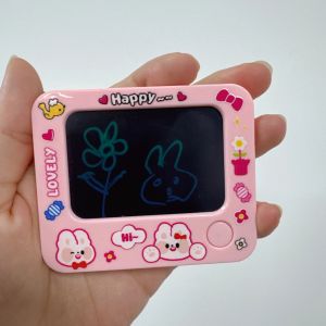 MiniDrawing Board Keychain for Boy Erasable Writing Block Toy Keychain Drawing Board with Clip Birthday Party Souvenir for