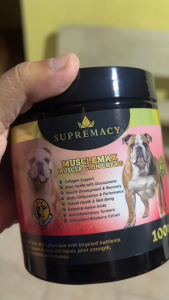 Supremacy Musclemax Beef Flavor Muscle Growth & Joint Support Chews for All Sizes of Dogs - 100 Soft Chews