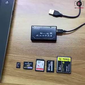 Đầu đọc thẻ nhớ All in one đa năng 6 trong 1 dùng để đọc thẻ TF SD CF M2 MS XD - Multi Card reader