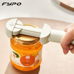 Fypo New Jar Opener Magnetic Bottle Opener Multifunctional Beer Opener Can Opener Cap Opener for Weak Hands Seniors Kitchen Gadgets