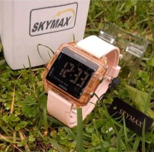 SKYID-SKYMAX AUTDOR WATCH ORIGINAL Jam Tangan Digital Terbaru / Jam Tangan Sport Pria & Wanita Anti Air / Waterr Resist Strap Rubber Fiturr Lengkap Free Box