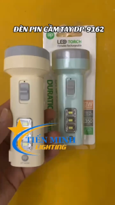 ĐÈN PIN CẦM TAY DP-9162 CÔNG NGHỆ CHIẾU SÁNG LED COB 2 CHẾ ĐỘ SÁNG