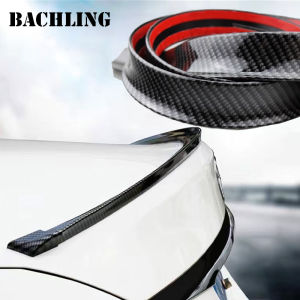 สปอยเลอร์5D เงางามสำหรับอุปกรณ์เสริมรถยนต์5D แต่งรถอเนกประสงค์1.5เมตรทำจากคาร์บอนไฟเบอร์