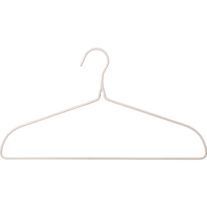 10PCS Home Use Clothes Rack Simple Seamless Shoulder-protecting Hanger Non-slip Anti-deformation Feature