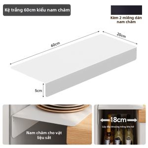 ZHIZHOU | Tấm Kệ Treo Từ Tính Mở Rộng