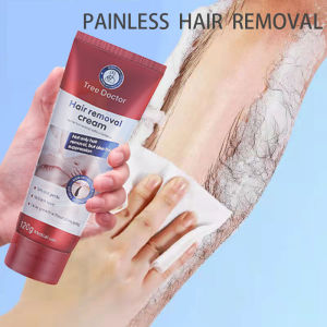 Tree Doctor Painless Hair Removal Cream Permanent No Residue Depilatory Cream Men And Women Leg Hair Arm Hair Removal Underarm Hair Removal Not To Hurt The Skin No Permanent Hair Removal Hair Removal For Underarm(120g)