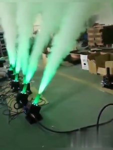 เครื่องยิงCO2แบบมีไฟLED เครื่องยิงควัน LED CO2 Jet Machine ท่อเดียว 6เมตรท่ออ่อนแรงดันสูงพร้อมรีโมท ส่งจากไทย