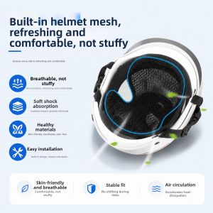 LUKSEN | Breathable Helmet Liner Non-Pressuring Hair Adjustment Accessory
