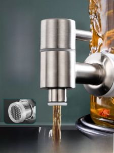 นิวมันส์ ท่อน้ำเหล็กกล้าไร้สนิม 304 สำหรับกระป๋องน้ำมันหอมระเหย ฝาปิดแบบสัมผัสได้ ก้นกระป๋องน้ำแข็งแบบแยกชิ้น