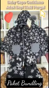 [Bisa COD] Paket Bundling Babycape Jaket Bayi dan Booties / Paket Kado Lahiran