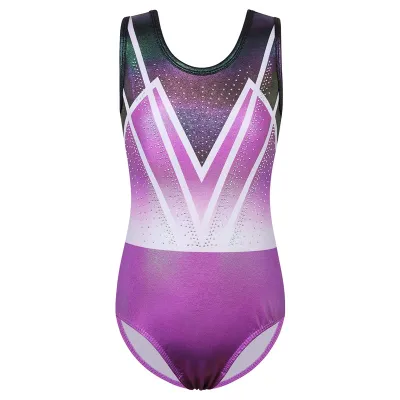 3-14 years old Gymnastics Sports uniforms for sports training Five styles of girl body shape training