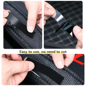 M.G.【Ready in Stock】 Fixer Sticker Nylon Self Sdhesive Hook for Car Carpet Pad Fixed Home Floor Mats Anti Skid 10Pcs/bag