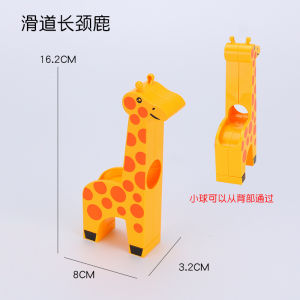 Đồ Chơi Khối Lớn Lăn Bóng Đường Ray Lò Xo Đồ Chơi Giáo Dục Cho Trẻ Em Phụ Kiện Đường Trượt Dây Chuyền Đồ Chơi Khối