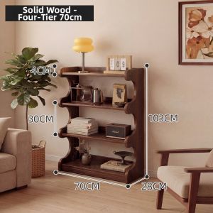 ZHUSHANXIA | Solid Wood Multi-functional Media Cabinet