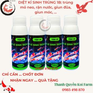 Thuốc diệt kí sinh trùng cho cá Koi cá cảnh Fish 9