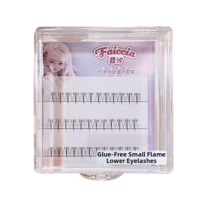 Faiccia | No-Glue Lazy Self-Adhesive Natural Mom-Like Single Cluster False Eyelashes