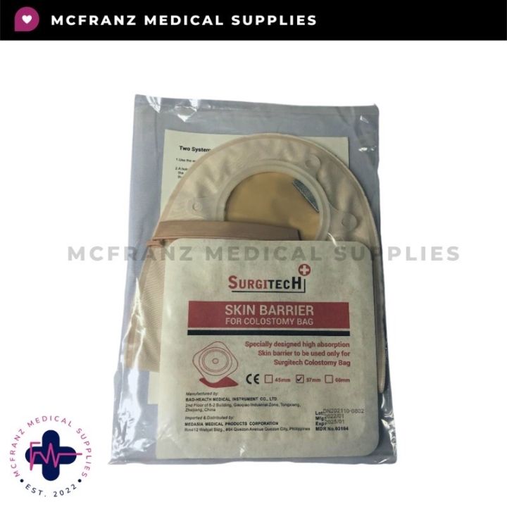 Surgitech Colostomy Bag Set with Wafer | Sold per Piece (Sizes:45mm ...