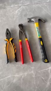 PAKET COD! TANG GEGEP FUKUDA+TANG KOMBINASI 8 INCH+PALU KAMBING 8 OZ