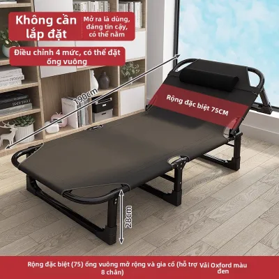 Giường Gấp Di Động Nhẹ 1 Người