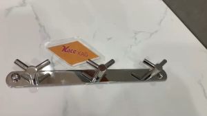 [HCM]Móc inox Kace 3 chấu KAG-BL44 Móc hình V treo đồ SUS304 Nhật Bản sáng bóng dập khuôn cao cấp tuyệt đẹp
